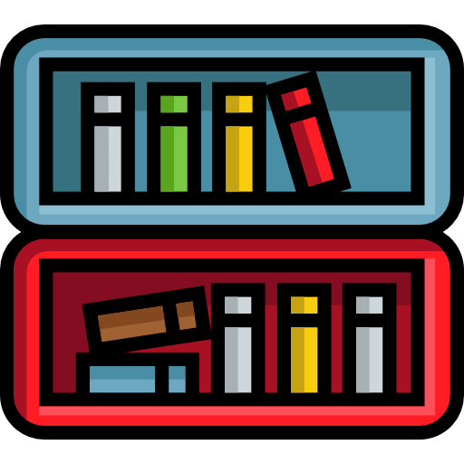 Book shelves